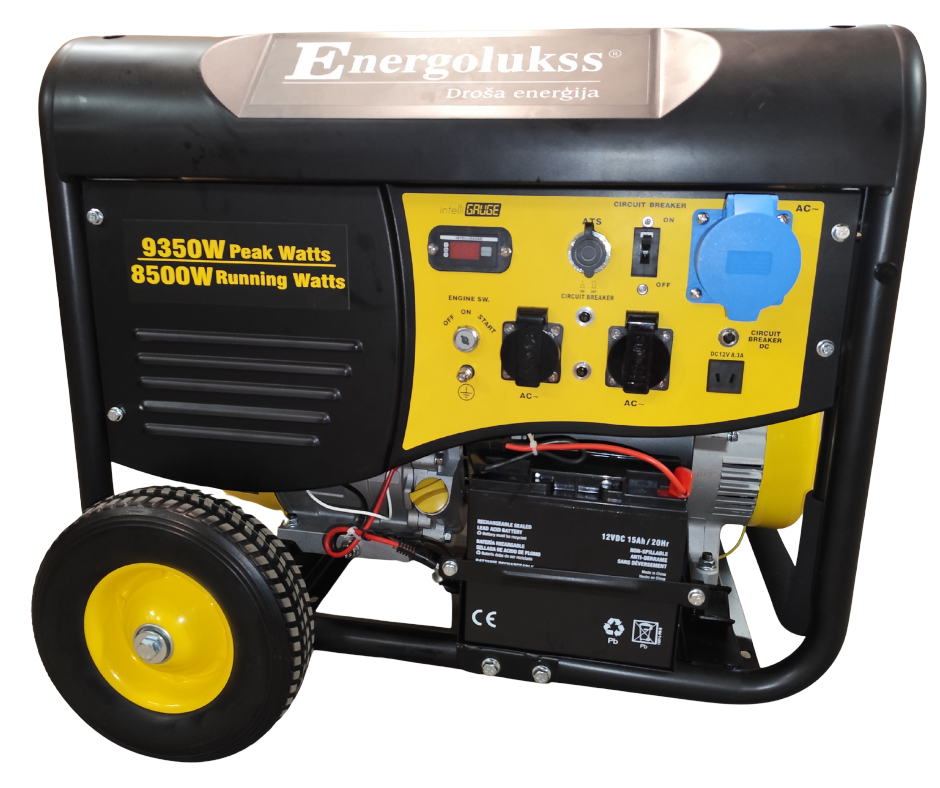 Portatīvais ģenerators Energolukss D10000E