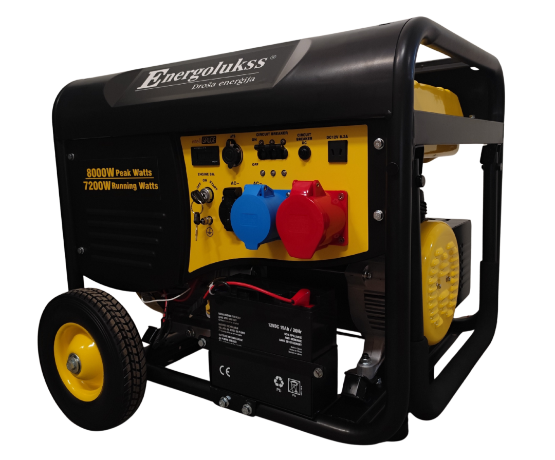 Energolukss portatīvais ģenerators DB8000E3