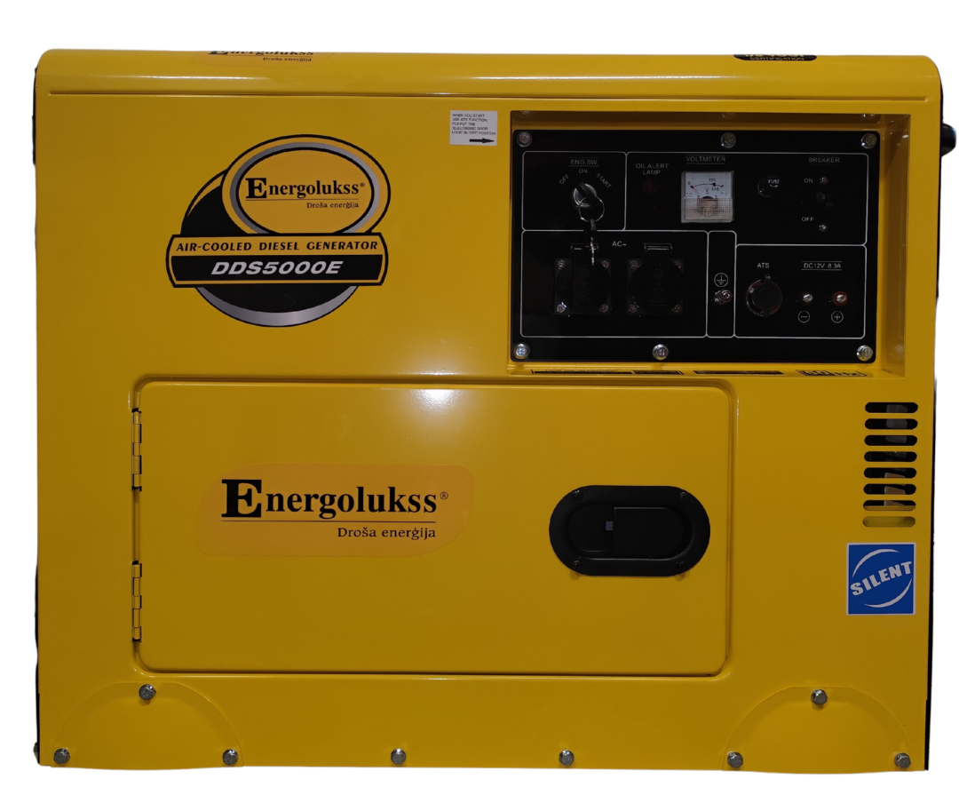 Energolukss portatīvais ģenerators DDS5000E