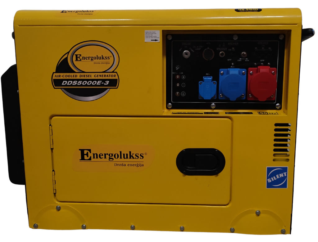 Dīzeļa ģenerators DDS5000E-3