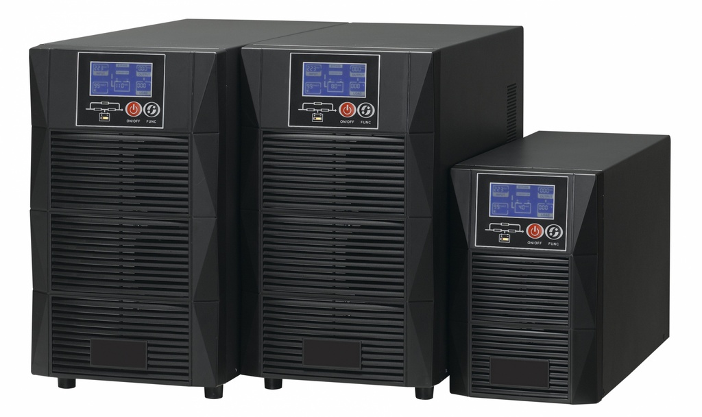 UPS iekārta ELX UPS 2000VA/2000W, ON-LINE, TOWER, 230VAC