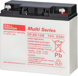 Akumulators Cellpower CP 20-12B, 12V 20Ah