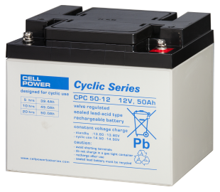 Akumulators Cellpower CPC 50-12, 12V 50Ah