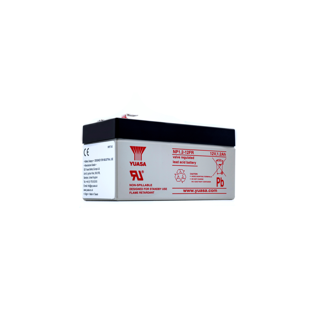 Akumulators Yuasa 12V 1.2Ah (NP1.2-12FR)