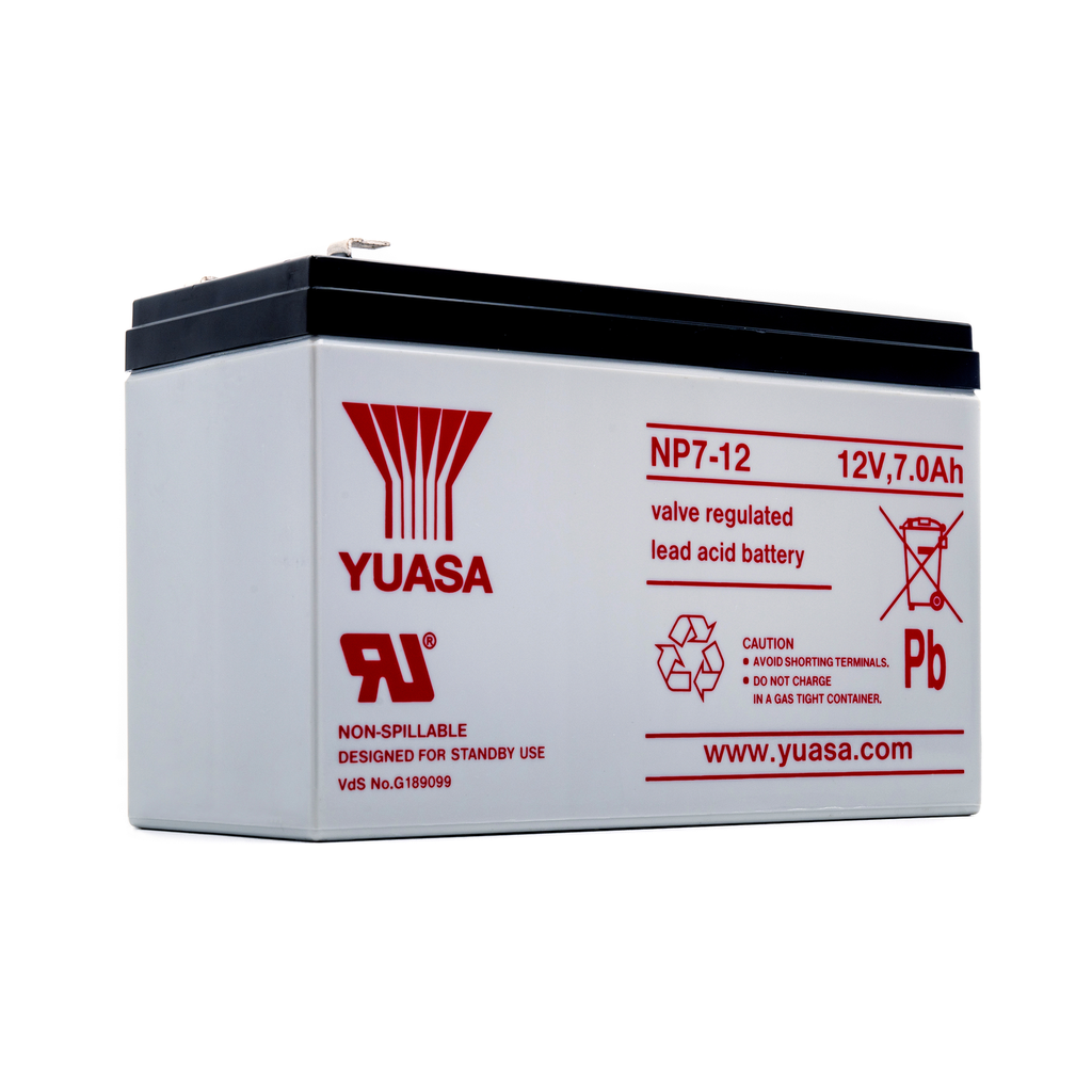 Akumulators Yuasa 12V 7Ah (NP7-12)