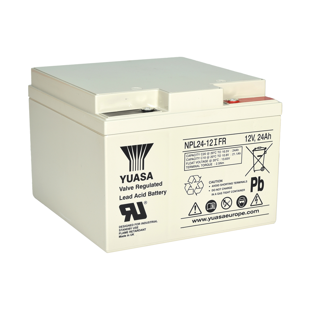 Akumulators Yuasa 12V 24Ah (NPL24-12FR)