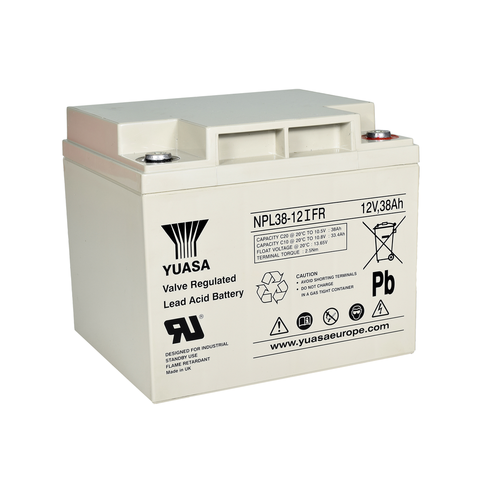 Akumulators Yuasa 12V 38Ah (NPL38-12FR)