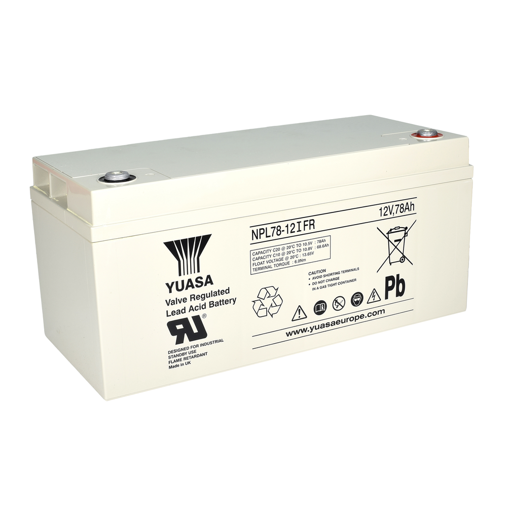 Akumulators Yuasa 12V 78Ah (NPL78-12IFR)