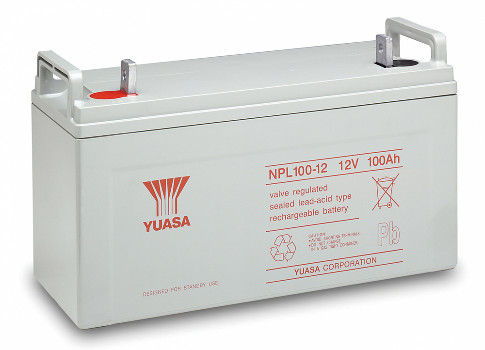 Akumulators Yuasa 12V 100Ah (NPL100-12)