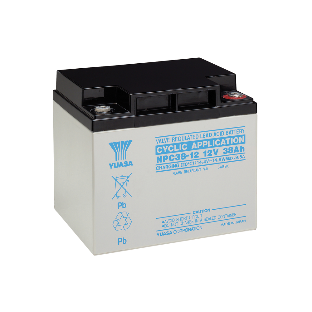 Akumulators Yuasa 12V 38Ah (NPC38-12)