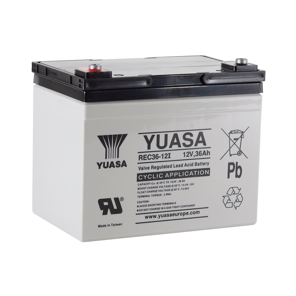 Akumulators Yuasa 12V 36Ah (REC36-12I)