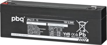 PBQ 12V 2.3Ah (PBQ 2.3-12)