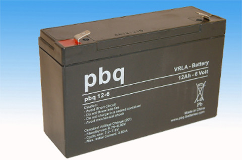 PBQ 6V 12Ah (PBQ 12-6)