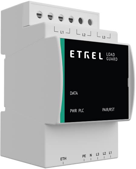 Etrel Load Guard standard 3 phase, 400A, ETH
