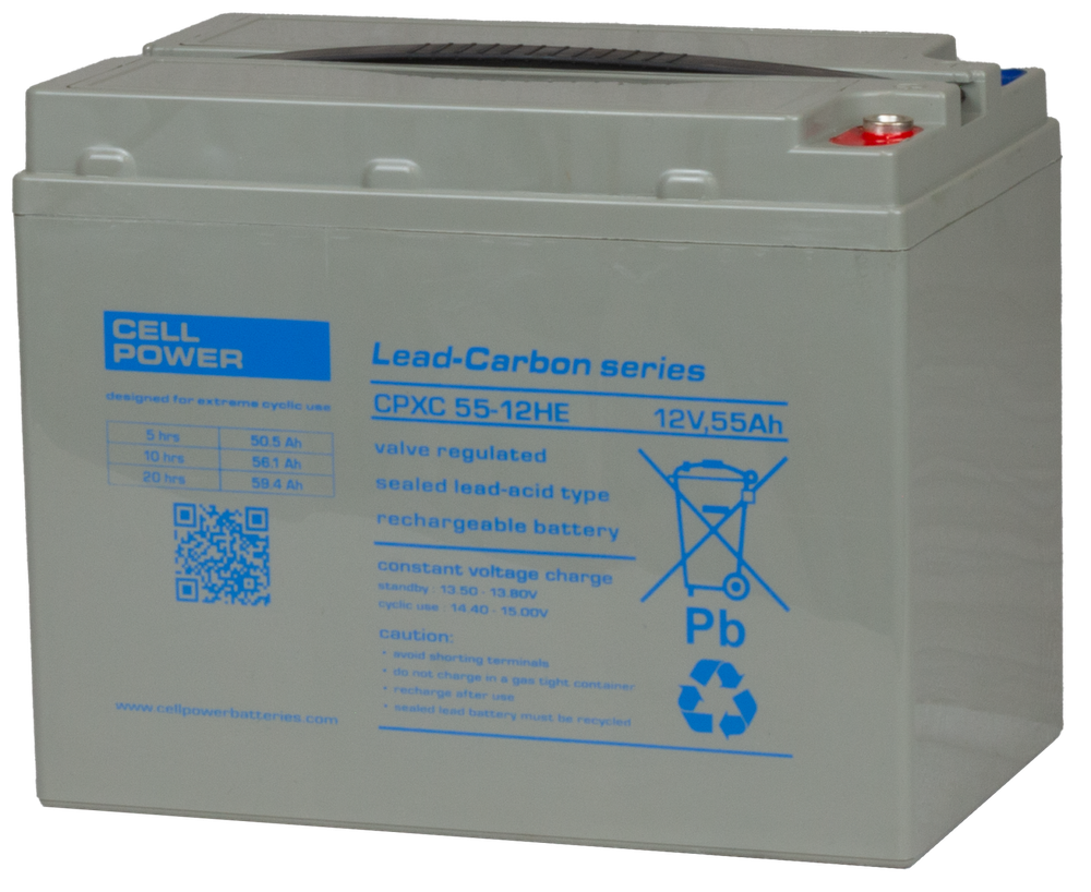 Cellpower 12V 55Ah (CPXC 55-12 HE)