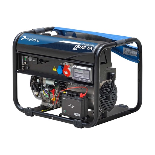 [11127558] Portatīvais ģenerators REHLKO TECHNIC 7500 TA AVR C5