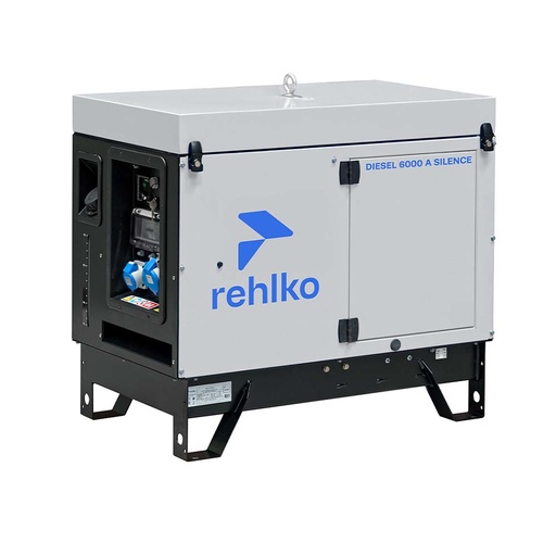 [11136922] Portatīvais ģenerators REHLKO DIESEL 6000A SILENCE C5, 4.9kW