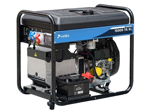 [11136011] Portatīvais ģenerators REHLKO DIESEL 15000 TA XL – STAND BY, 10kW