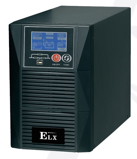 [12631000] UPS iekārta ELX UPS 1000VA/1000W, ON-LINE, TOWER, 230VAC