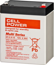 [15130829] Cellpower 12V 2.9Ah (CP 2.9-12)