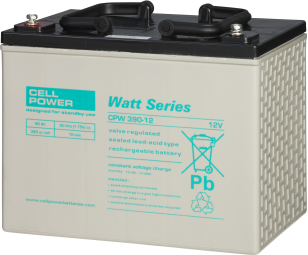 [15131016] Akumulators Cellpower CPW 390-12, 12V 80Ah