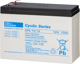 [15131112] Akumulators Cellpower CPC 10-12, 12V 10Ah
