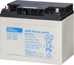 [15133333] Akumulators Cellpower CPX 33-12, 12V 33Ah