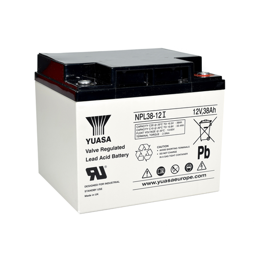 [15154541] Akumulators YUASA NPL38-12I, 12V 38Ah