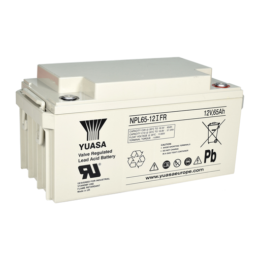 [15154544] Akumulators Yuasa 12V 65Ah (NPL65-12FR)