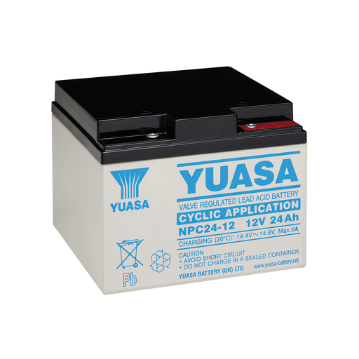 [15154549] Akumulators Yuasa 12V 24Ah (NPC24-12)