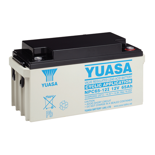 [15154554] Akumulators Yuasa 12V 65Ah (NPC65-12)