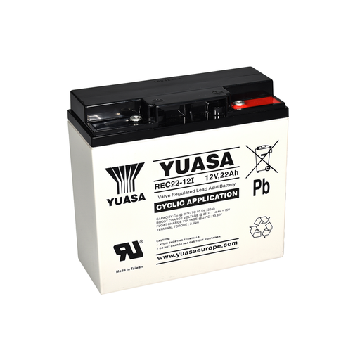 [15154577] Akumulators YUASA REC22-12I, 12V 22Ah