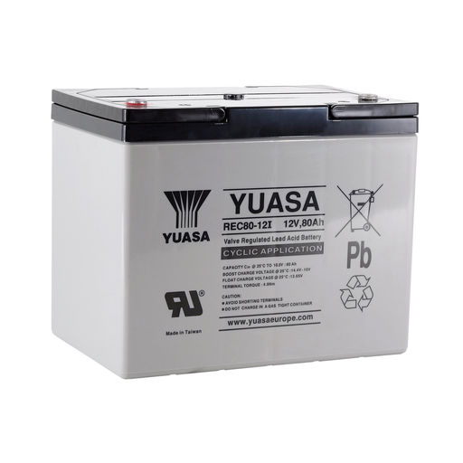 [15154581] Akumulators YUASA REC80-12, 12V 80Ah