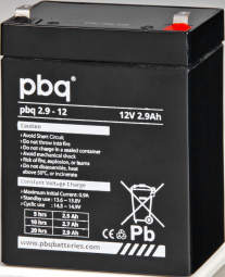 [1560029] PBQ 12V 2.9Ah (PBQ 2.9-12)