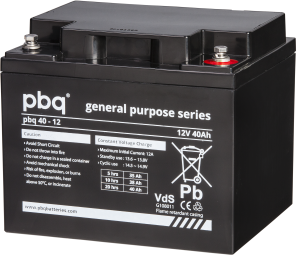 [15910040] PBQ 12V 40Ah (PBQ 40-12)