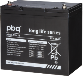 [1560055] PBQ 12V 55Ah (PBQ L 55-12)